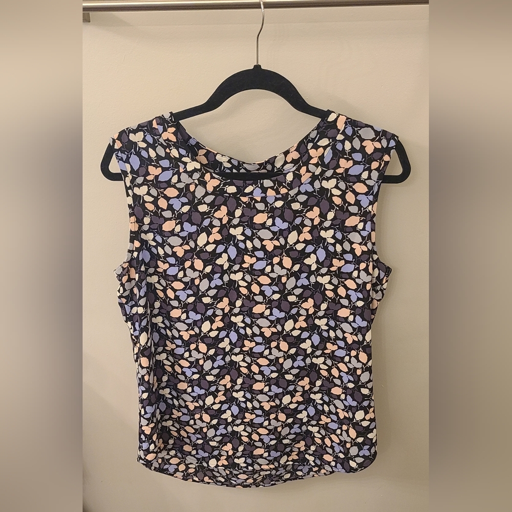 Anne Klein Floral Blouse